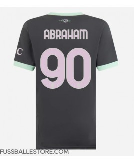 Günstige AC Milan Tammy Abraham #90 3rd trikot Damen 2024-25 Kurzarm